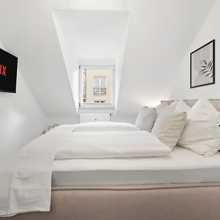 Malu - Im Stadtzentrum, Smarttv, Netflix, 24h Checkin 公寓 路德维希堡