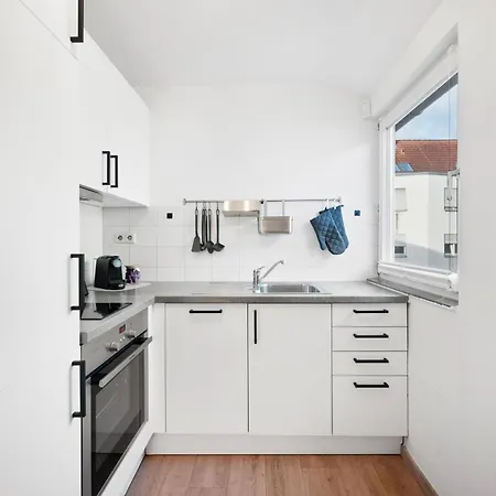 Malu - Im Stadtzentrum, Smarttv, Netflix, 24h Checkin 路德维希堡